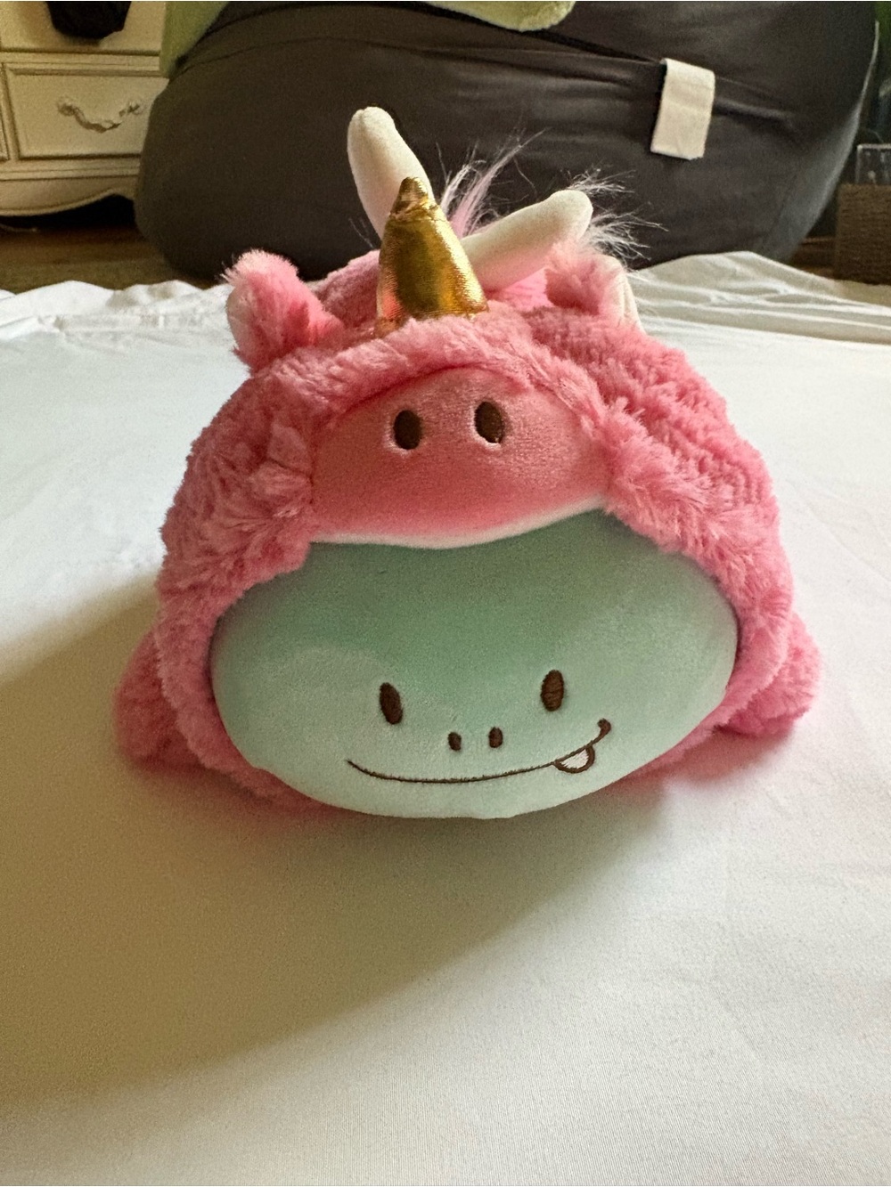 Pink Unicorn Plush Toy - Soft Kids Stuffed Animal